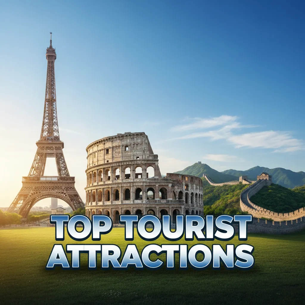 Top tourist attractions view