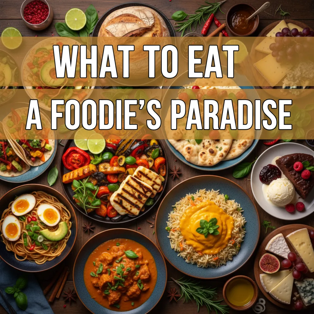 What to Eat A Foodie’s Paradise