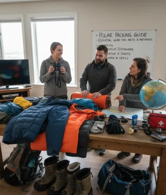 Polar Expedition Packing Guide: Essential Gear for Arctic & Antarctic Polar Expedition Packing