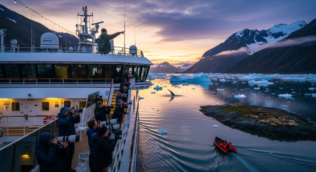 Adventure Cruises for Photography and Nature Exploration in Remote Natural Destinations